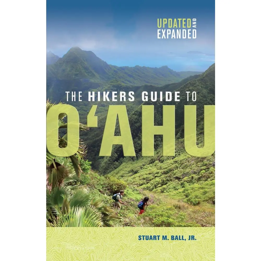 USED Book - The Hikers Guide to O'Ahu: Updated and Expanded by Ball, Stuart M. (Paperback) - english