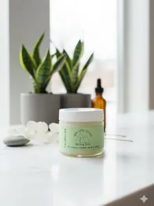 The Urban Shop Co: Skin Sanctuary Restorative Salve for Dry & Cracked Skin Tattoo Balm & Eczema; Gentle All Natural Fragrance Free Body Care Moisturizer Soothing Moisture Scented Hydrating Cleanser