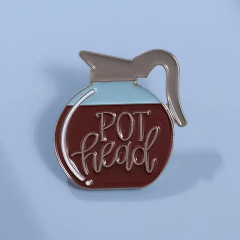 2024 New Style Coffee Cup Design Brooch, Enamel Pin Suitable for Backpacks, Jeans, Scarves, Hats Decoration, Trendy All-match & Exquisite Brooch for Birthday Gift, Hat Pins, Alloy Brooch Pin, Fashion Accessory