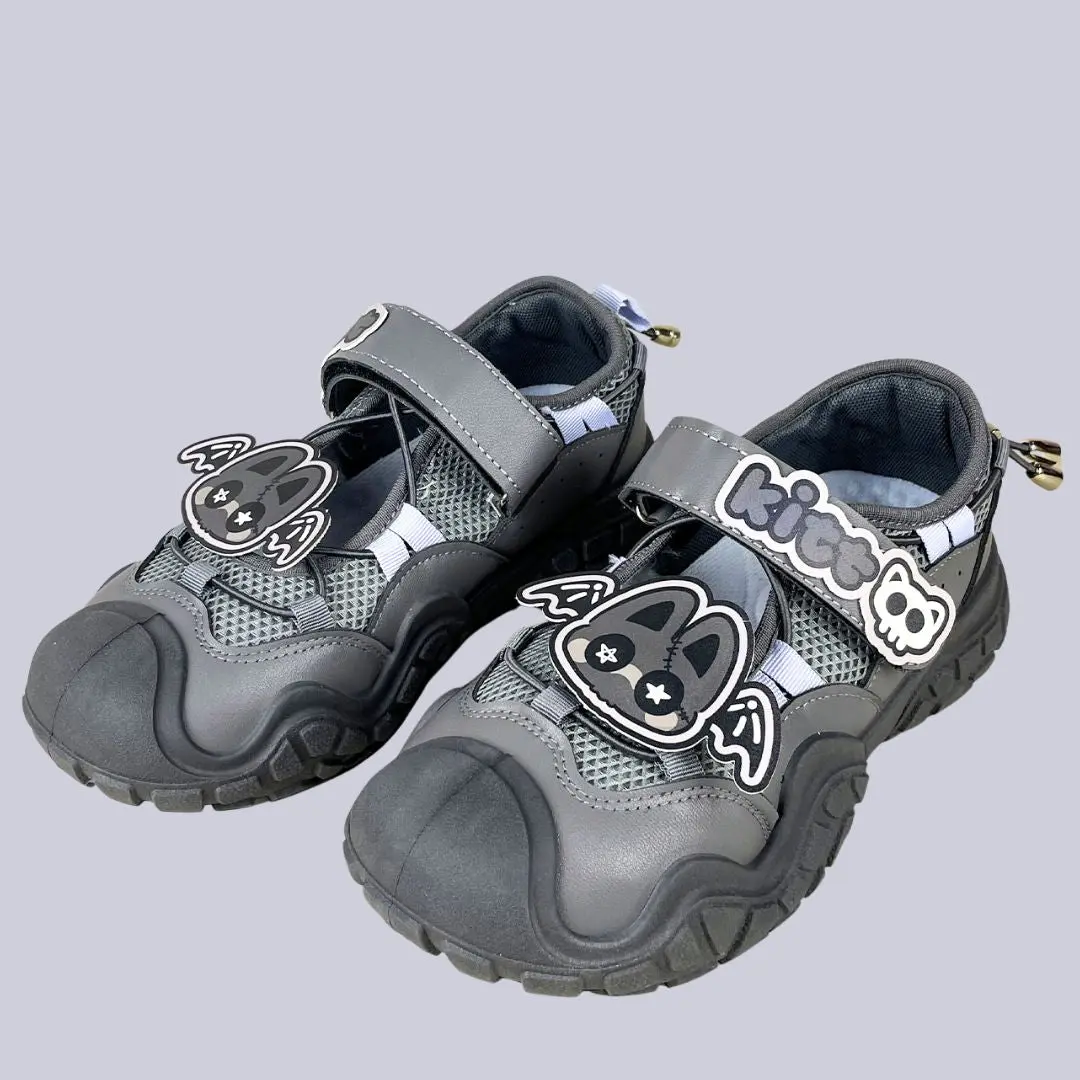 Kitt Chibi Bat Mary Jane Chunky Sneakers - Women's