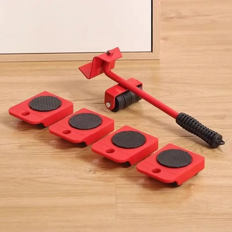 Moving Made Easy Heavy Object Mover Furniture Moving Tool Heavy-Duty Furniture Relocation Dolly Heavy-Duty Casters for Large Furniture, Furniture Lift Mover