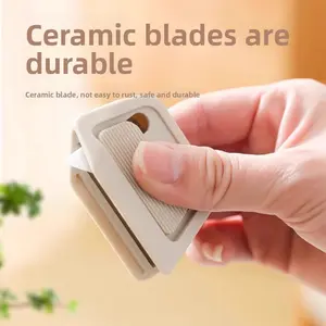 Magnetic Ceramic Box Cutter Safety Box Opener Paper Box Tool Mini Portable Utility Knife for Package Opening