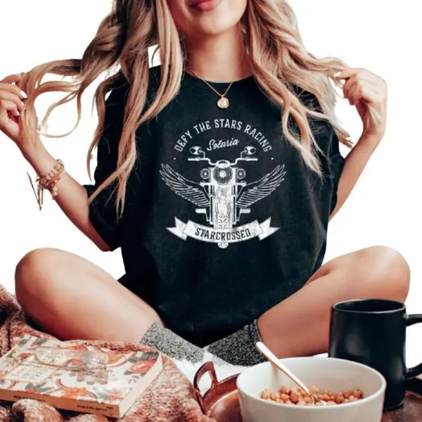 Zodiac Academy Distressed Shirt By Tory Vega & Darius Acrux - Booktok Style For Bookish Fans Tshirt