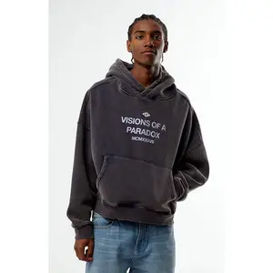 Pacsun Men's Visions of Paradox Cropped Hoodie