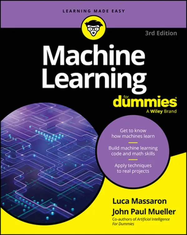 Machine Learning for Dummies - English Paperback by Luca Massaron, 1.21 lbs, 9.17"h x 7.47"l x 0.9"w, Human-Friendly Hands-On Instruction, Step-by-Step Guidance for Developers Getting Started With AI, Code Building & Real Project Technique Application
