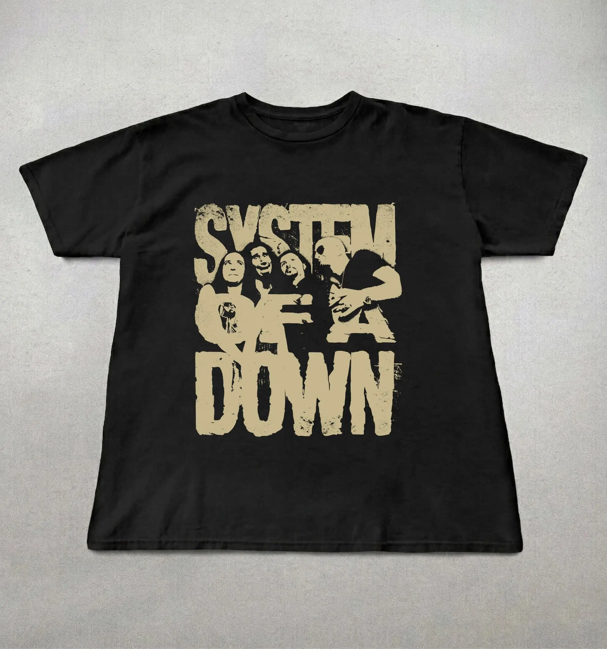 System of a Down T Shirt, 90s Retro Metal Band Shirt, Y2k graphic tee, Gothic clothing, 90s style grunge graphic tee
