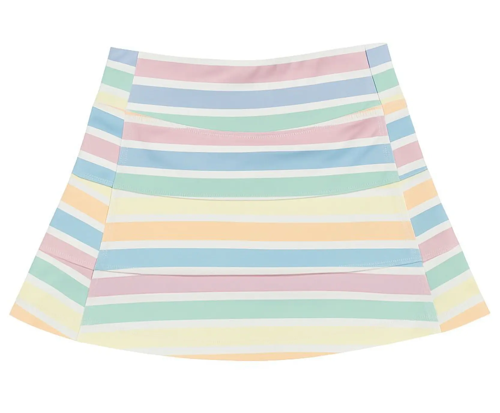 Pastel Striped Performance Skort - Belle Cher