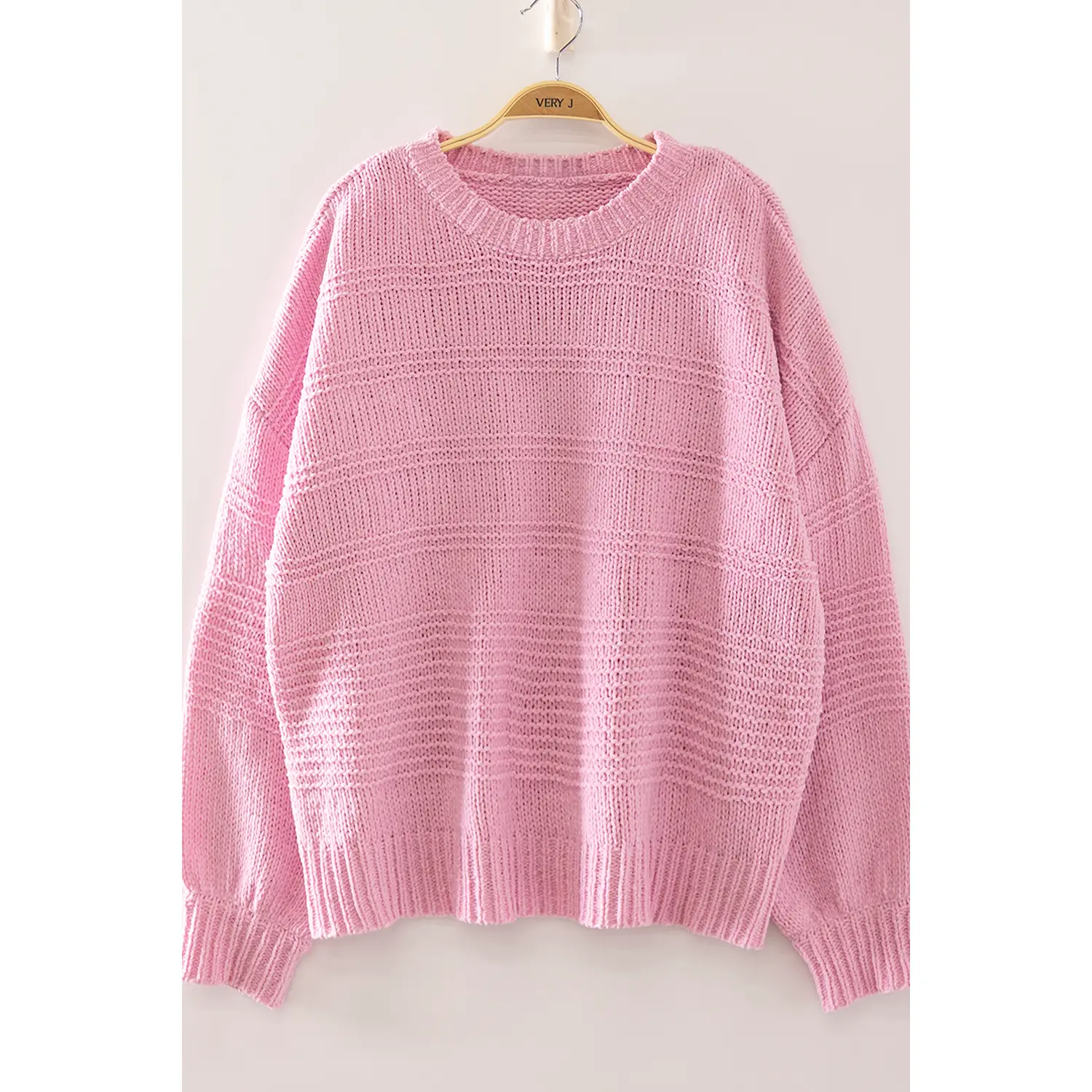 Saylor Textured Stripe Knit Sweater