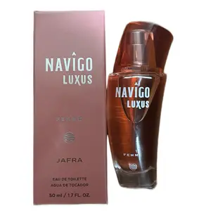 Navigo femme luxus jafra 1.7 fl oz Eau de toilette glass bottle and new box women’s