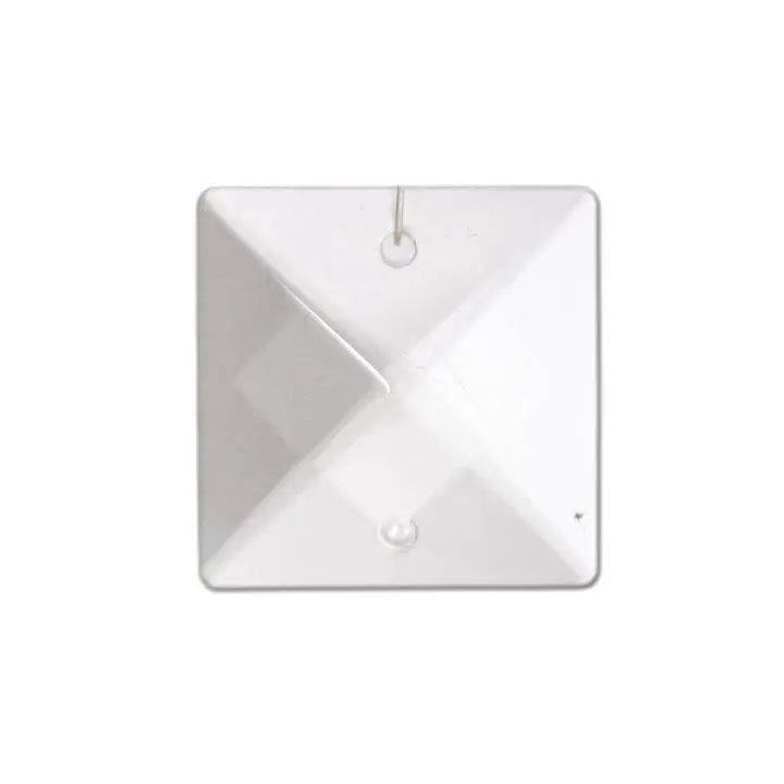 Clear Glass Crystal Square