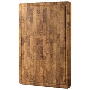 Durable Acacia Cutting Board 40x28cm, Thick Large Wood Chopping Block, Ideal Gift for Chefs & Home Cooks, Kitchen Essential Tool, Wooden Butcher Block, Wooden Cutting Boards