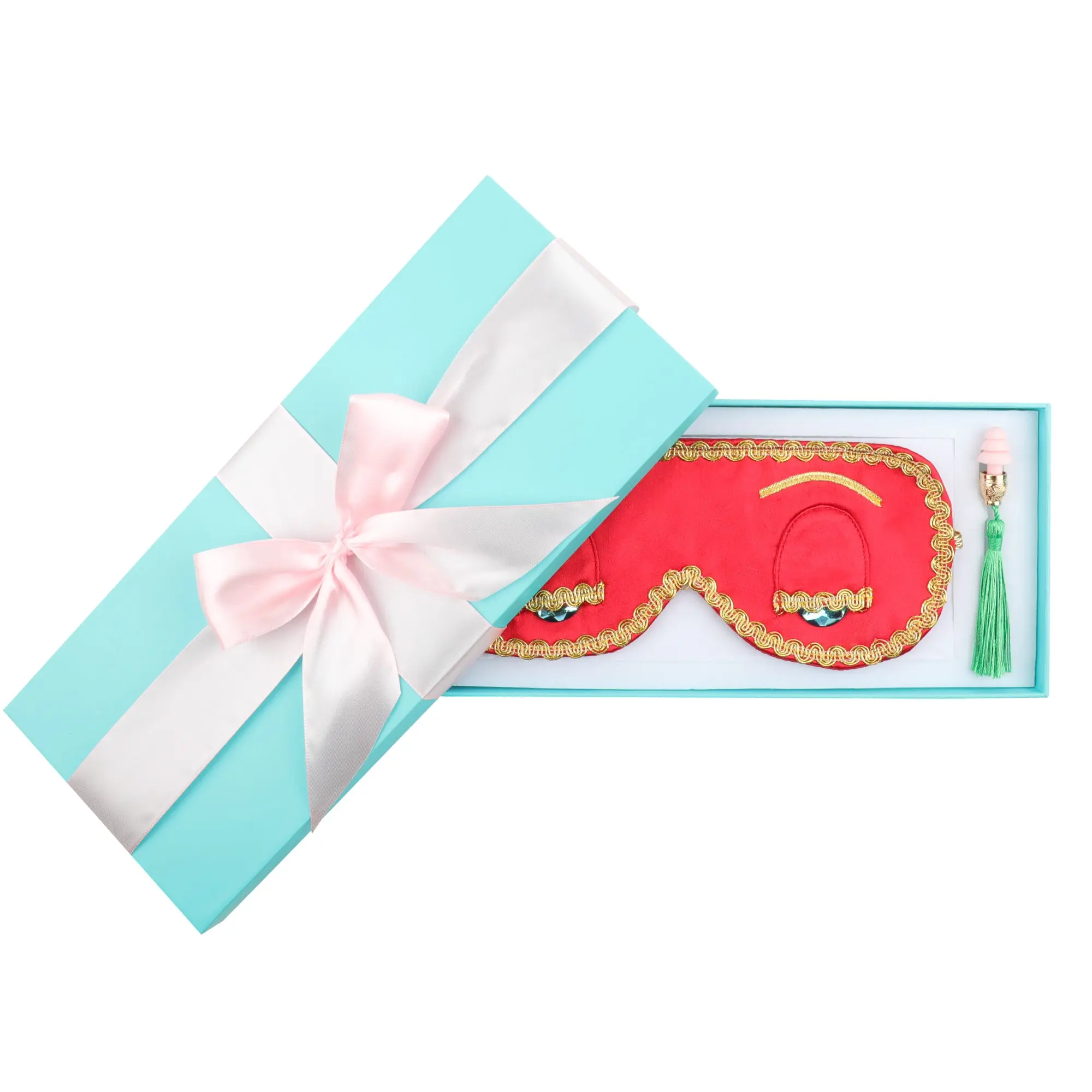 Audrey Hepburn Breakfast at T’s Inspired Eye Mask and Earplugs Set Christmas Edition