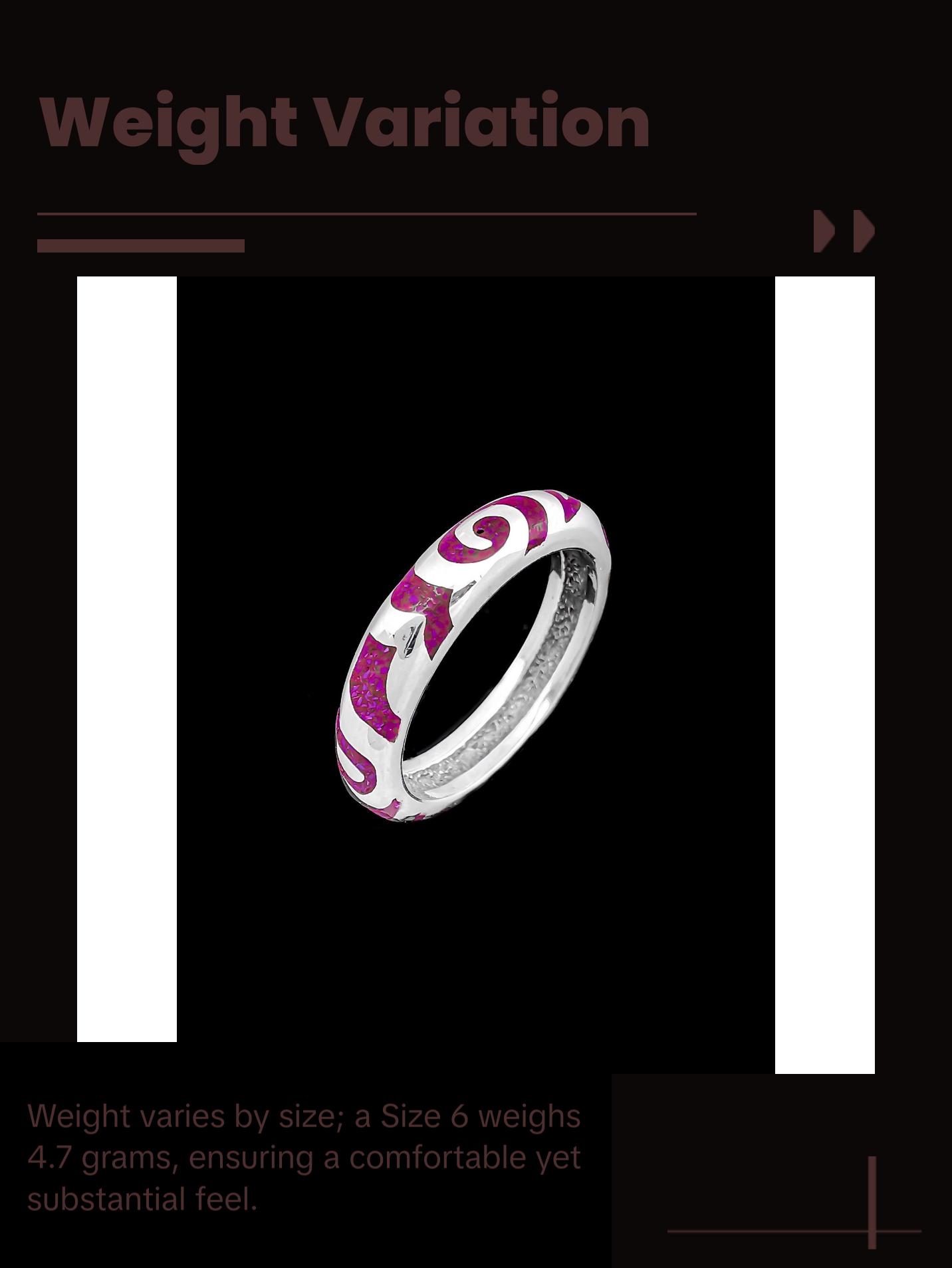 Size 13 - 925 Sterling Silver Tribal Ring • Sugilite Gemstone • Navajo Handmade • Purple Native American Ring