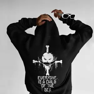 Vintage Manga Anime Whitebeard Hoodie, Gear 5 Hoodie, Top 1 Anime of All Time, Japanese Anime 90s Graphic Hoodie, Anime Shirt Tops Classic Menswear