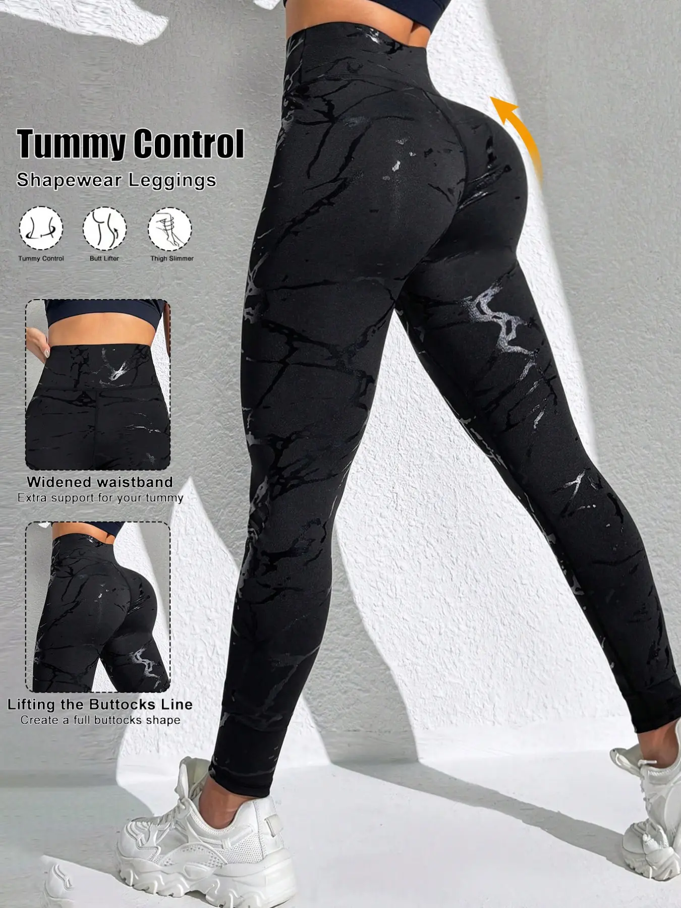Women's High Waisted Seamless Sporty Leggings, High Rise Leggings, Yoga Pants for Shaping Curves, Activewear for Fitness, Comfortable Breathable Fabric, Perfect for Gym and Active Lifestyle, Body Sculpt Leggings, High Waist Sportswear
