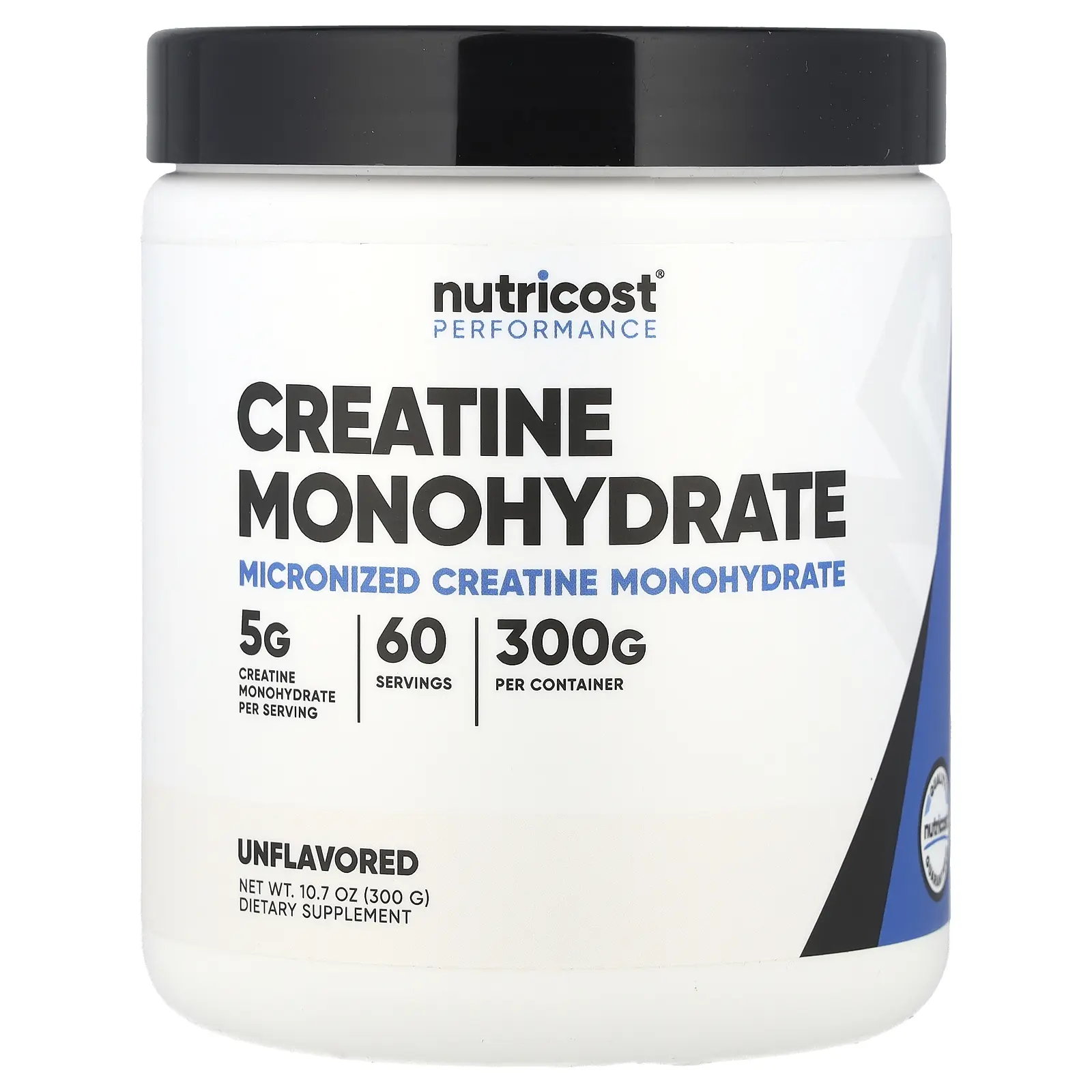 Nutricost Performance, Creatine Monohydrate, Unflavored, 10.7 oz (300 g) Nutricost Performance, Creatine Monohydrate, Unflavored, 10.7 oz (300 g)