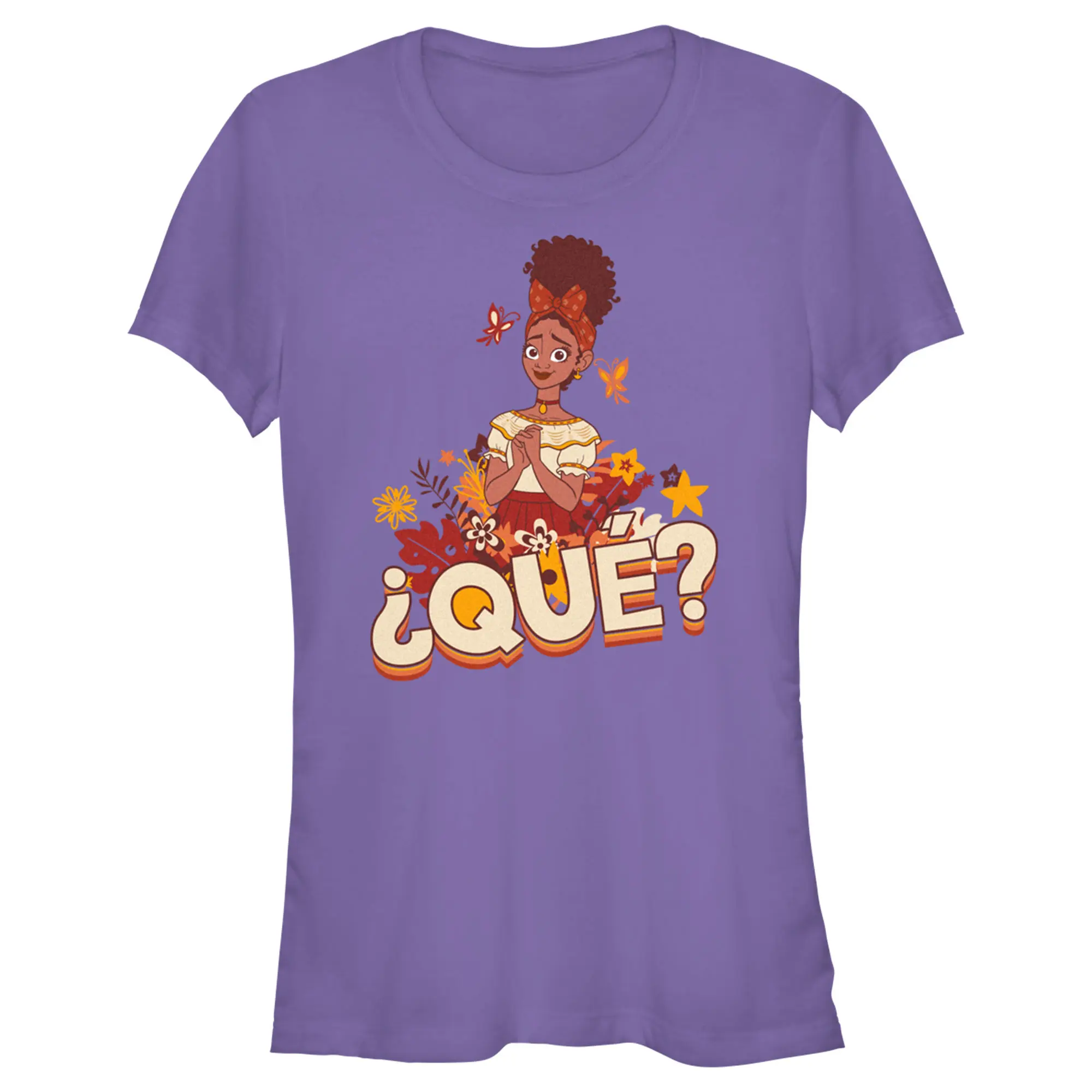 Juniors Womens Encanto Dolores Que? T-Shirt