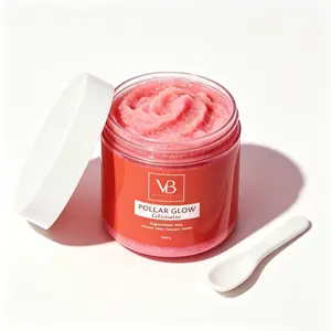 VB Azucar Glow Sugar Facial Scrub, Brightening Gentle Face Exfoliant, 100g Hydrating Cleanser for Smooth Glowing Skin