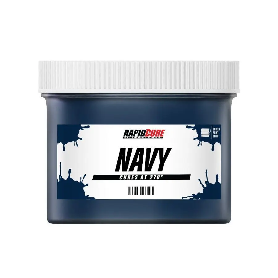 Rapid Cure Navy Screen Printing Plastisol Ink