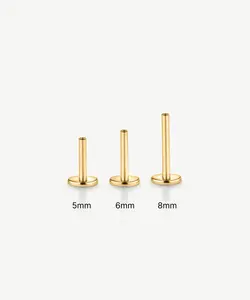 Flat Back Earring Back