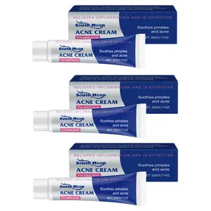 Herbal Acne Relief Cream, Aloe Vera Natural Ingredients, Gentle Care Balances Skin, Oil Control Acne Moisturizing Cream, Moisturizer