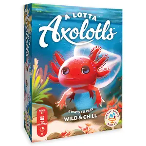 A Lotta Axolotls - Lighthearted Card Game - Great for Game Night - Perfect for Kids and Adults - Ages 6 and up