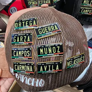 last name, surname pin for caps, apellidos pin, hat accessories, pins de apellidos para gorras