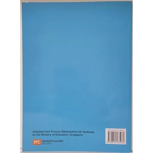 USED Book - Primary Mathematics 4A Textbook U.S. Edition by Singaporemath Com (Paperback) - english