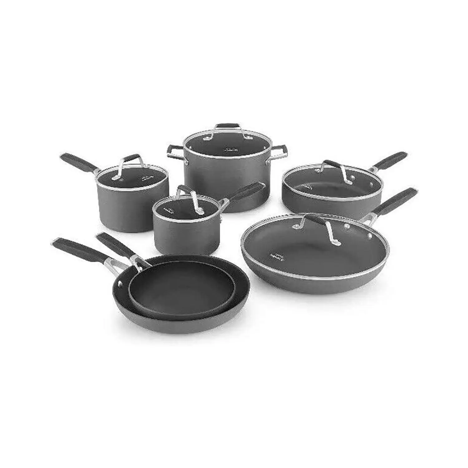 Select by Calphalon 12pc Hard-Anodized Nonstick Cookware Set