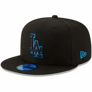New Era Style MLB Baseball Hat – NY Yankees LA Dodgers Snapback Fitted Cap, Flat Brim High Crown Streetwear Fashion, Premium Embroidered Logo, Adjustable Unisex Urban Hip Hop Look