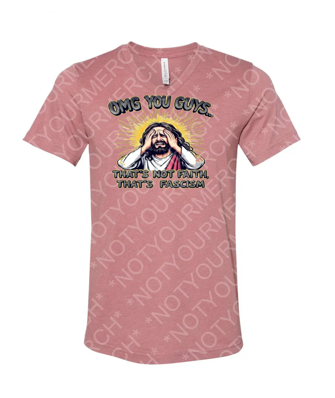 OMG You Guys... That's Not Faith, That's Fascism Shirt | Funny Jesus Political Tee | Anti-Christian Nationalism Shirt