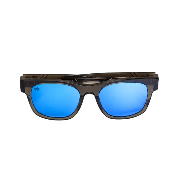 wildOrbs Locals - Cloudy Pearl Grey - Sandy Matte Tortoise - Luxury Polarized Sunglasses