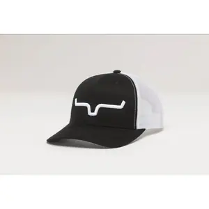 Kimes Ranch Weekly Trucker Hat – Black/White Snapback