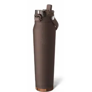 32oz Insulated Water Bottle with Straw & Chug Lid Leak-Proof Stainless Steel 24-Hours Cold Cup Holder Friendly for Gym Travel Sports & Everyday Hydration