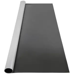 VEVOR Dance Floor, TikTokShopBlackFriday, 6.6x9.8ft Dance Floor Roll, 0.06in Thick PVC Vinyl Dance Floor, Black/Grey Reversible Portable Dance Floor, Non-Slip Dance Flooring, Ballet Dance Floor for Jazz, Pop, Lyrical Style