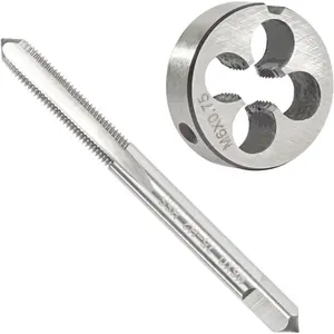 M6 x 0.75 Metric Tap and  Set, M6 X 0.75mm HSS Machine Thread Tap and M6 X 0.75mm Alloy Tool Steel Round Thread  Right Hand