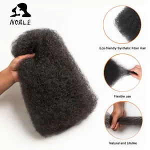 NOBLE HAIR African Curl Crochet Braiding Hair (Loose Synthetic) — 16–22 Inches | Ideal for Braiding & Mini Twists | Tangle-Resistant & Easy to Maintain