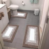 Coffee-chevron pattern