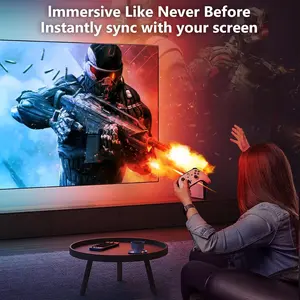 Smart TV Backlight LED Sync Lights for 55-65 Inch TVs, USB Powered Music Sync with Multiple Scene Modes, Ideal for Gaming and Display, Led Strip Light