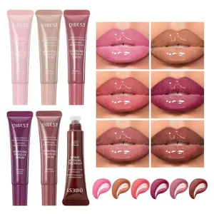 Mirror Lip Gloss, Lipstick, Liquid Lip Balm, Lightweight Texture, Waterproof and Moisturizing, Long-Lasting Shine, Natural Makeup Effect