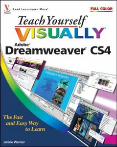 USED-Teach Yourself VISUALLY Dreamweaver CS4 by Janine Warner (Paperback)