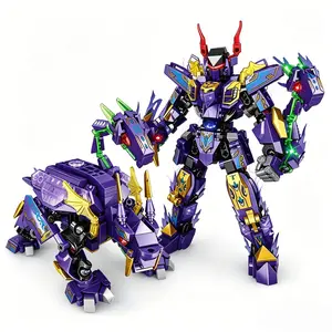 538pcs Pyroclastic Mech Building Blocks Toy, Intelligence Model Decor, Perfect Gift for Kids