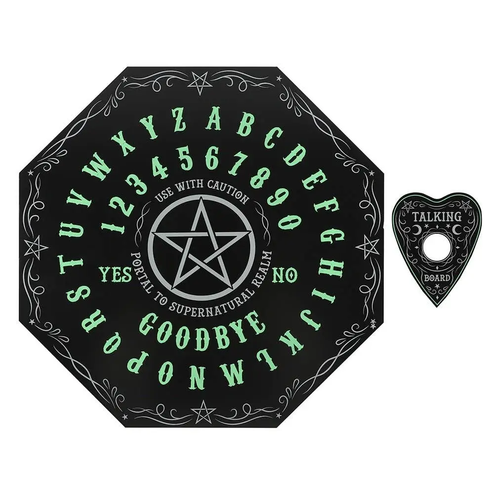 Glow in the Dark Octagon Ouija Spirit Board Glow in the Dark Octagon Ouija Spirit Board