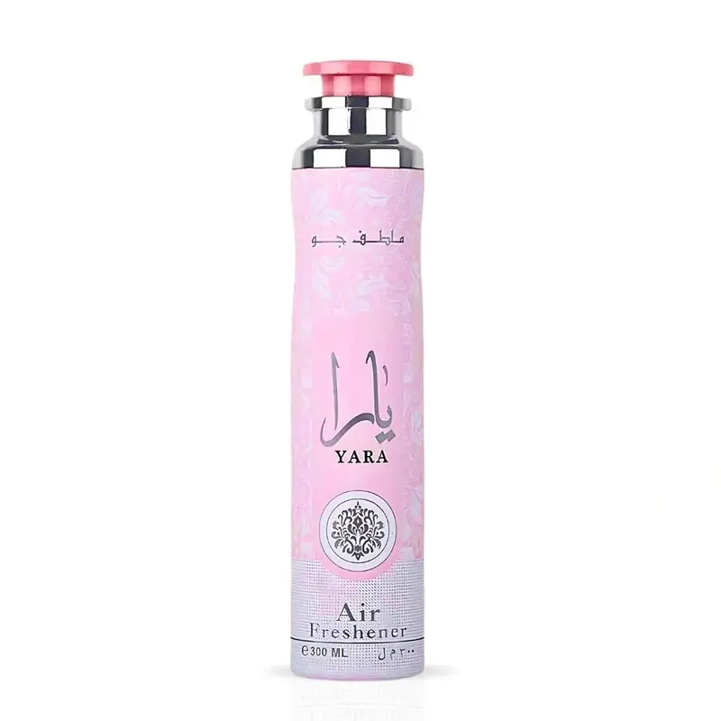 Yara Air Freshener 300ML (10.1 OZ) by Lattafa | A Refreshing Floral Air Freshener With A Sweet, Musky, Lasting Finish