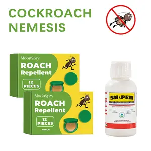 Eliminate all household pests Cockroach, spider, ant Mouse Indoor Outdoor Pest Control Powerful Cleaner for Home, Dorm, and Kitchen