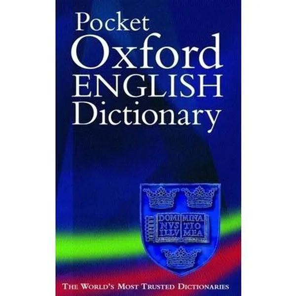 USED Book - Pocket Oxford English Dictionary (Hardcover) - english