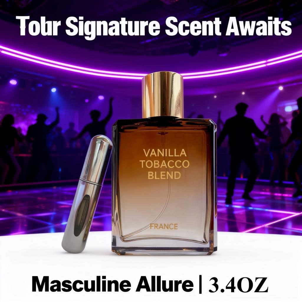 Versatile Men's Eau de Toilette | 3.4 oz of TobaccoVanilla Blend | Your Scent for the Office and Beyond | Travel-Friendly Spray Bottle Included