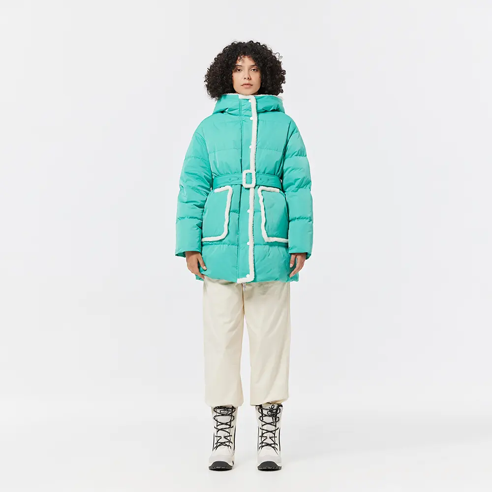 Fitouch Mary Women's Short Down Puffer Coat Jacket | Thicken | 750+ Fill Power
