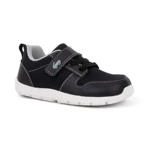 See Kai Run Basics Toddler Tenny Sneakers - Machine Washable Active Trainers - Hook & Loop Closure with Rubber Toe Cap