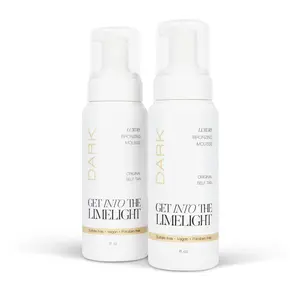 Twin Pack: Dark Sunless Tanning Mousse